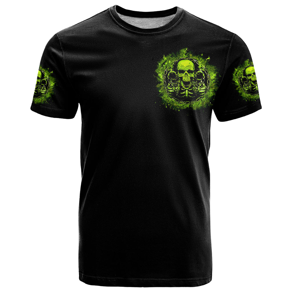 Gun Skull T Shirt When You Come For My Gun Expect An Appropriate Response - Wonder Print Shop