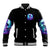 Witch Skull Baseball Jacket My Mother Didn't Raise A Princess She Trained A Witch - Wonder Print Shop