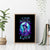 Witch Skull Canvas Wall Art My Mother Didn't Raise A Princess She Trained A Witch - Wonder Print Shop