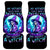 Witch Skull Car Mats My Mother Didn't Raise A Princess She Trained A Witch - Wonder Print Shop