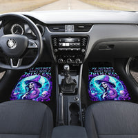 Witch Skull Car Mats My Mother Didn't Raise A Princess She Trained A Witch - Wonder Print Shop