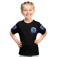 Witch Skull Kid T Shirt My Mother Didn't Raise A Princess She Trained A Witch - Wonder Print Shop