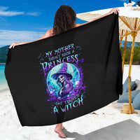 Witch Skull Sarong My Mother Didn't Raise A Princess She Trained A Witch - Wonder Print Shop