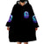 Witch Skull Wearable Blanket Hoodie My Mother Didn't Raise A Princess She Trained A Witch - Wonder Print Shop