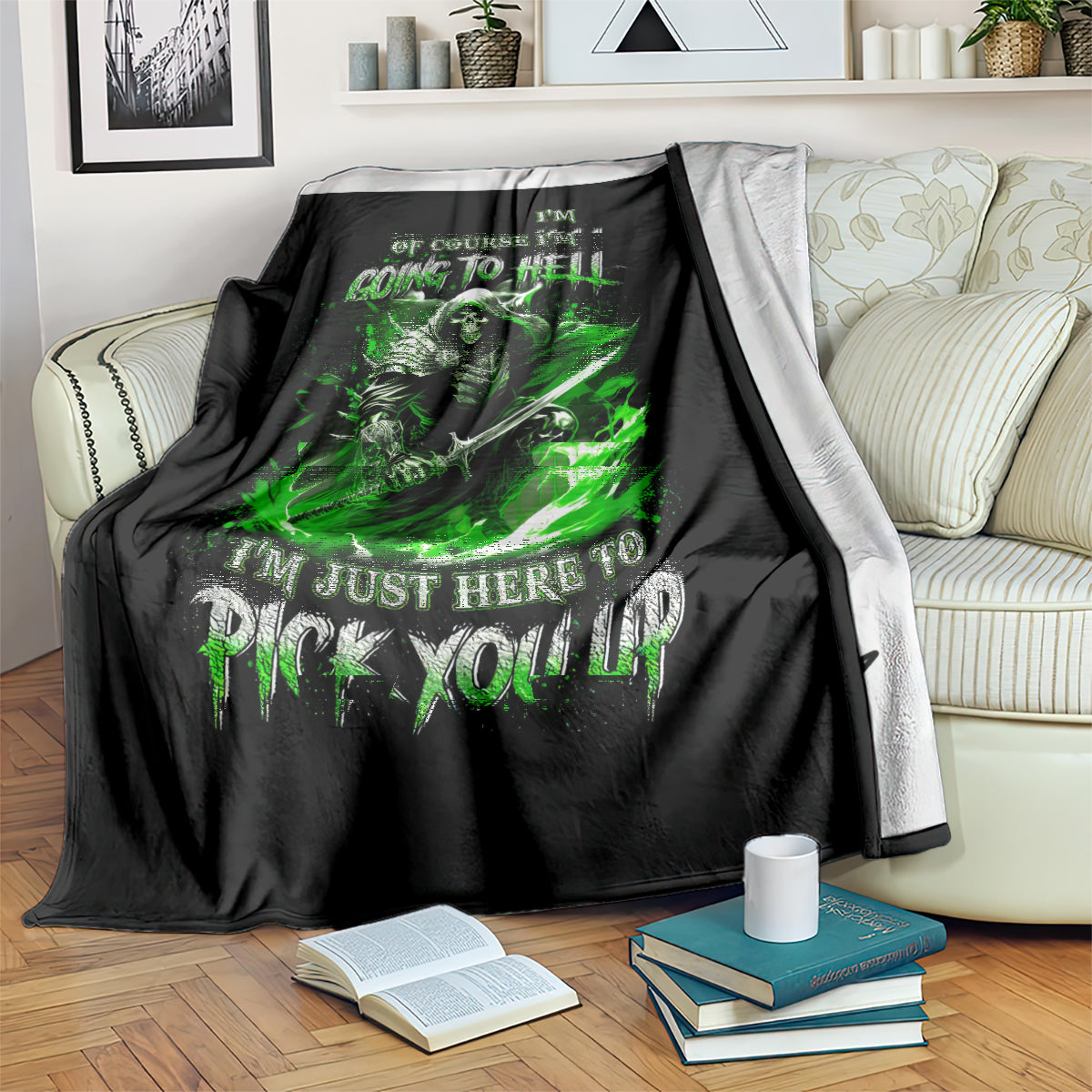 warrior-skull-blanket-of-course-im-going-to-hell-just-pick-you-up