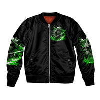 Warrior Skull Bomber Jacket Of Course I'm Going To Hell Just Pick You Up - Wonder Print Shop