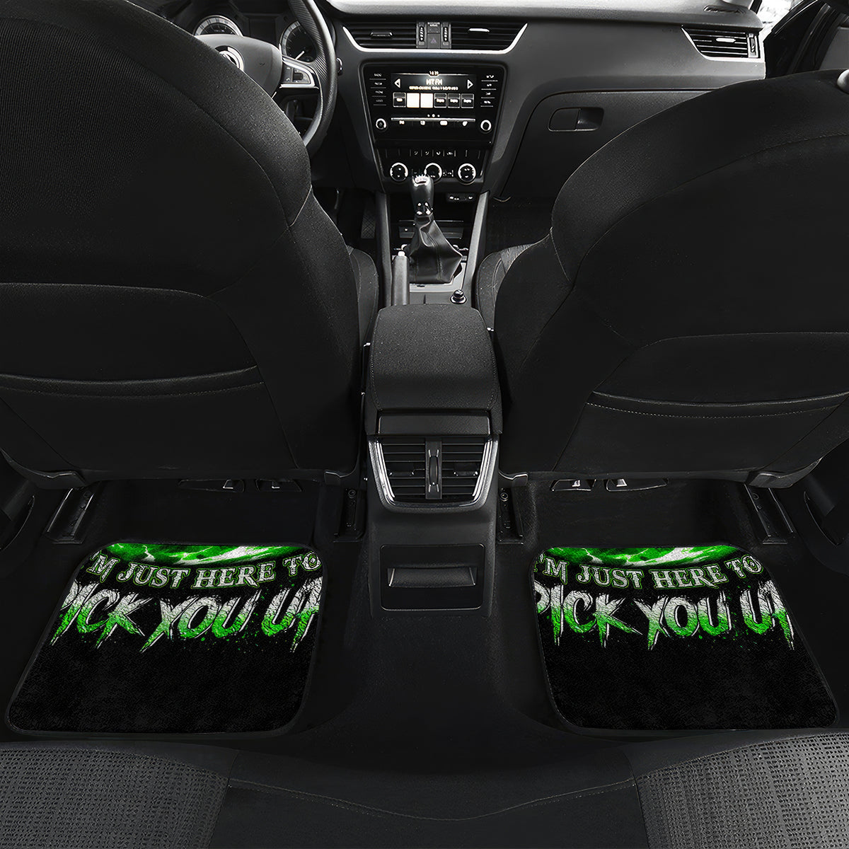 Warrior Skull Car Mats Of Course I'm Going To Hell Just Pick You Up - Wonder Print Shop