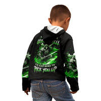 Warrior Skull Kid Hoodie Of Course I'm Going To Hell Just Pick You Up - Wonder Print Shop