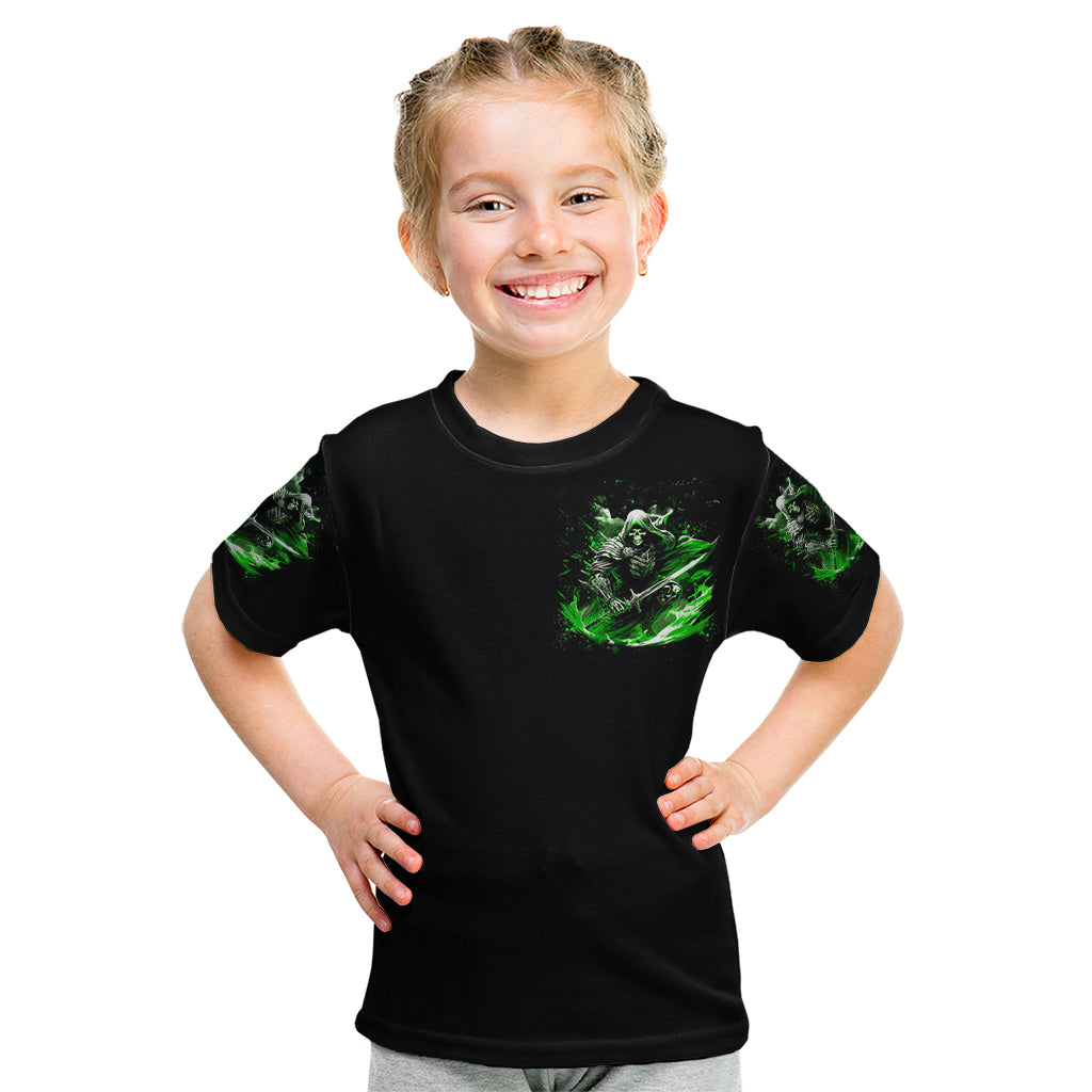 Warrior Skull Kid T Shirt Of Course I'm Going To Hell Just Pick You Up - Wonder Print Shop