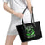 Warrior Skull Leather Tote Bag Of Course I'm Going To Hell Just Pick You Up - Wonder Print Shop