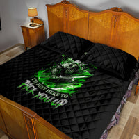 Warrior Skull Quilt Bed Set Of Course I'm Going To Hell Just Pick You Up - Wonder Print Shop