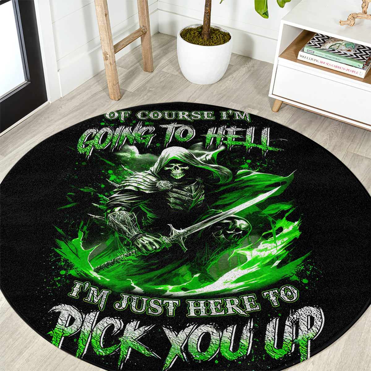 warrior-skull-round-carpet-of-course-im-going-to-hell-just-pick-you-up