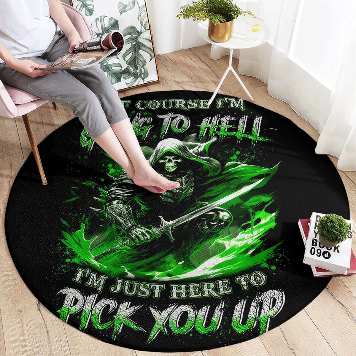 warrior-skull-round-carpet-of-course-im-going-to-hell-just-pick-you-up