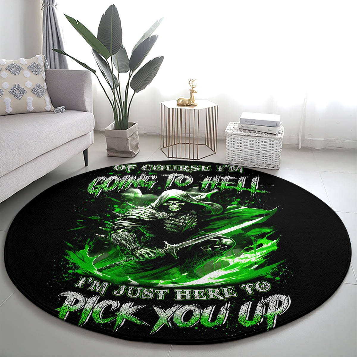 warrior-skull-round-carpet-of-course-im-going-to-hell-just-pick-you-up