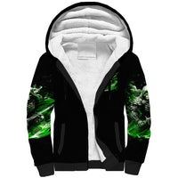 Warrior Skull Sherpa Hoodie Of Course I'm Going To Hell Just Pick You Up - Wonder Print Shop