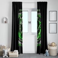 Warrior Skull Window Curtain Of Course I'm Going To Hell Just Pick You Up - Wonder Print Shop