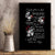 Love Skull Canvas Wall Art Once Upon A Time I Love You Forever And Always - Wonder Print Shop
