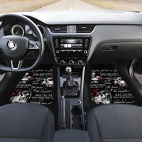 Love Skull Car Mats Once Upon A Time I Love You Forever And Always - Wonder Print Shop