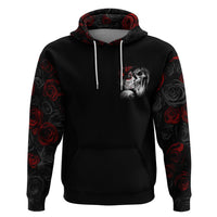 Love Skull Hoodie Once Upon A Time I Love You Forever And Always - Wonder Print Shop