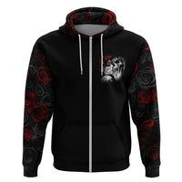 Love Skull Hoodie Once Upon A Time I Love You Forever And Always - Wonder Print Shop