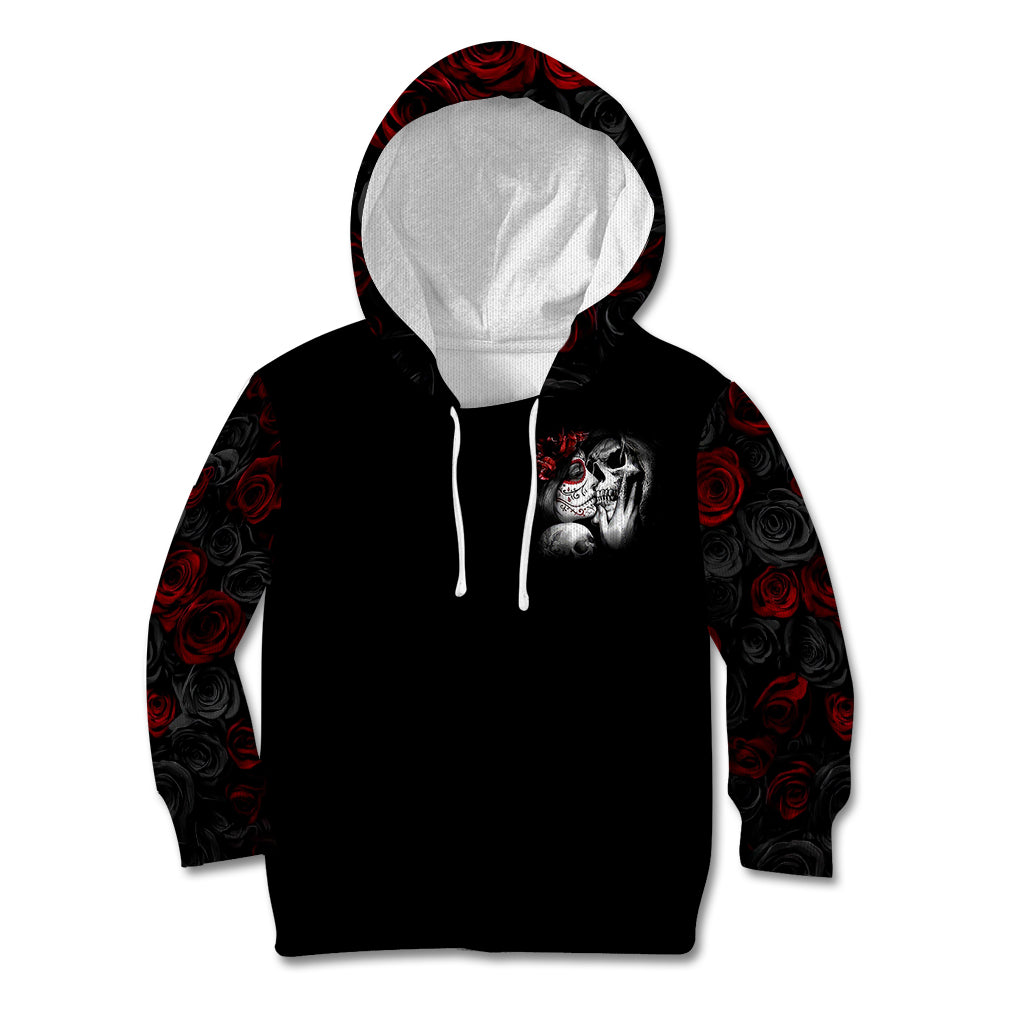 Love Skull Kid Hoodie Once Upon A Time I Love You Forever And Always - Wonder Print Shop