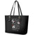 Love Skull Leather Tote Bag Once Upon A Time I Love You Forever And Always - Wonder Print Shop