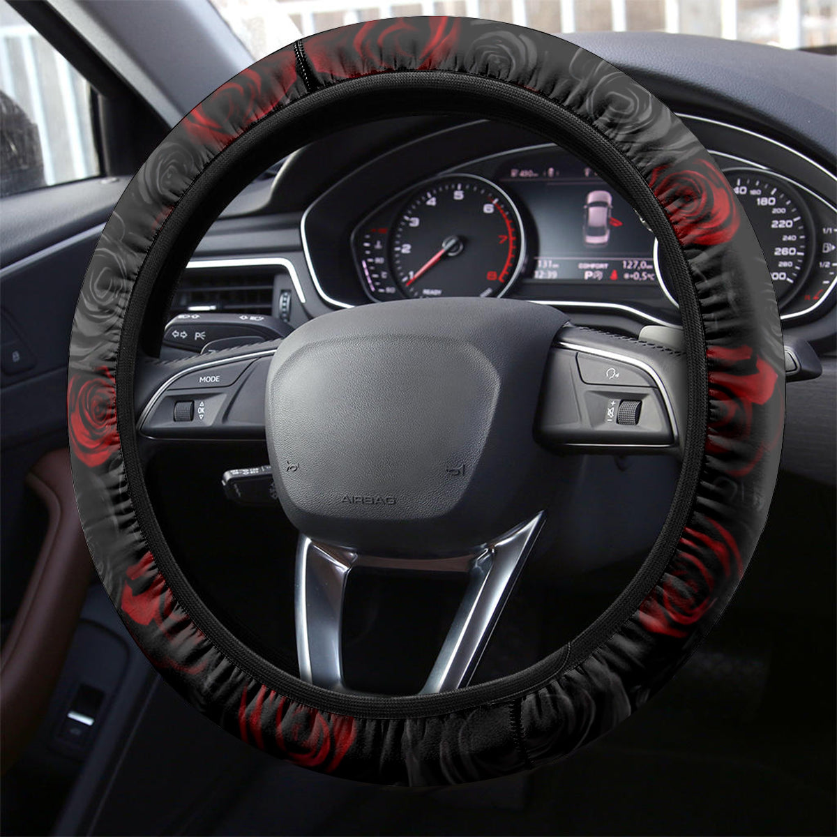 Love Skull Steering Wheel Cover Once Upon A Time I Love You Forever And Always - Wonder Print Shop