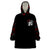 Love Skull Wearable Blanket Hoodie Once Upon A Time I Love You Forever And Always - Wonder Print Shop
