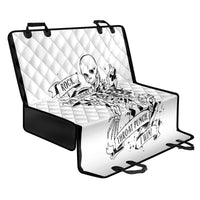 Art Skull Back Car Seat Cover Rock Paper Scissors Throat Punch I Win - Wonder Print Shop