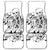 Art Skull Car Mats Rock Paper Scissors Throat Punch I Win - Wonder Print Shop