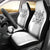 Art Skull Car Seat Cover Rock Paper Scissors Throat Punch I Win - Wonder Print Shop