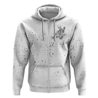 Art Skull Hoodie Rock Paper Scissors Throat Punch I Win - Wonder Print Shop