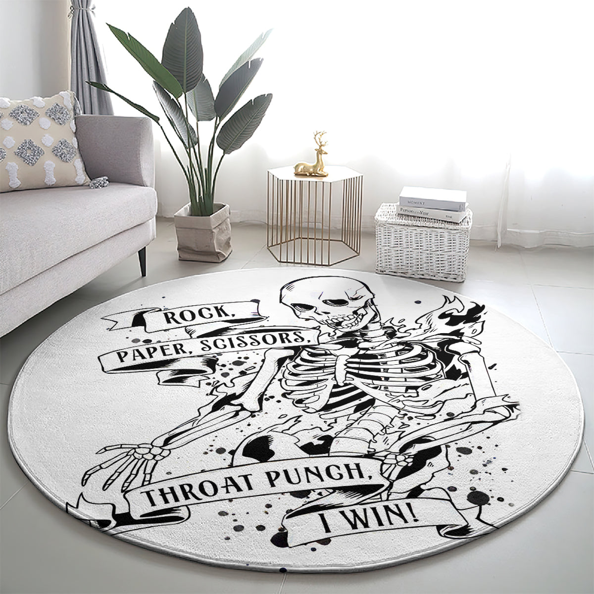 art-skull-round-carpet-rock-paper-scissors-throat-punch-i-win