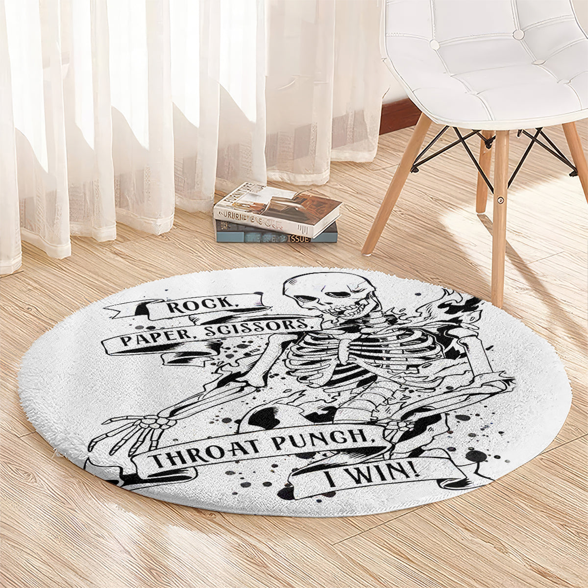 art-skull-round-carpet-rock-paper-scissors-throat-punch-i-win