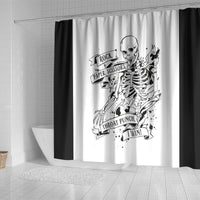 art-skull-shower-curtain-rock-paper-scissors-throat-punch-i-win