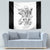 Art Skull Tapestry Rock Paper Scissors Throat Punch I Win - Wonder Print Shop