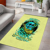 Turtle Skull Area Rug Sassy Since Birth Salty By Choice - Wonder Print Shop