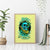 Turtle Skull Canvas Wall Art Sassy Since Birth Salty By Choice - Wonder Print Shop