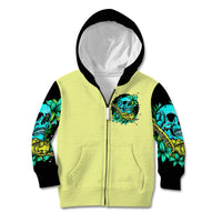 Turtle Skull Kid Hoodie Sassy Since Birth Salty By Choice - Wonder Print Shop