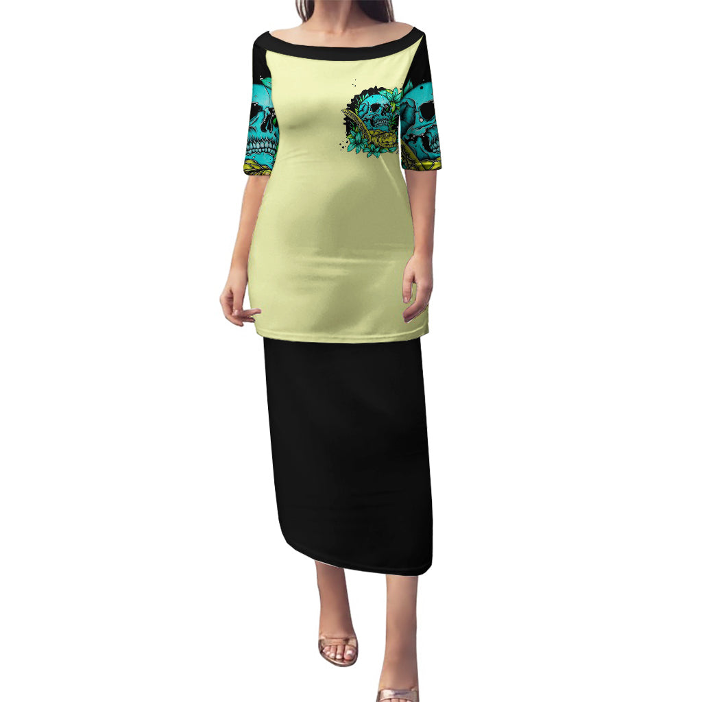 Turtle Skull Puletasi Sassy Since Birth Salty By Choice - Wonder Print Shop