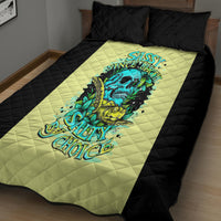 Turtle Skull Quilt Bed Set Sassy Since Birth Salty By Choice - Wonder Print Shop