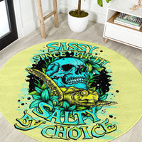 turtle-skull-round-carpet-sassy-since-birth-salty-by-choice