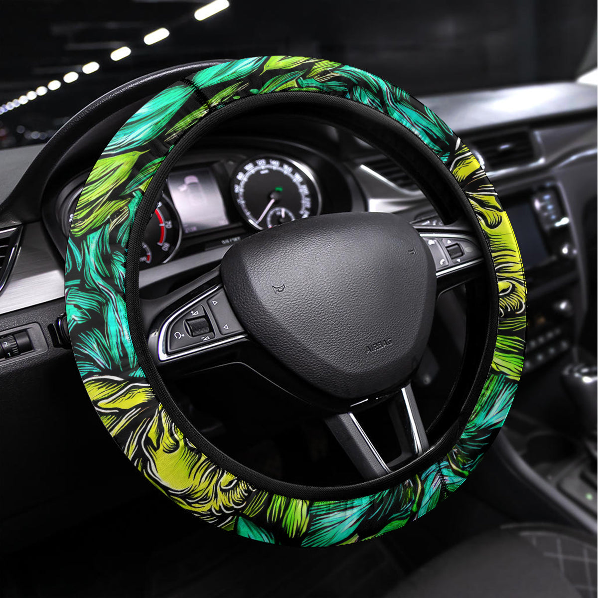 Turtle Skull Steering Wheel Cover Sassy Since Birth Salty By Choice - Wonder Print Shop