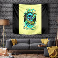 Turtle Skull Tapestry Sassy Since Birth Salty By Choice - Wonder Print Shop