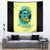 Turtle Skull Tapestry Sassy Since Birth Salty By Choice - Wonder Print Shop