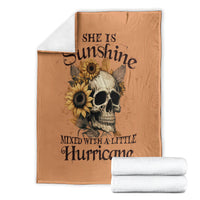 sunflower-skull-blanket-she-is-sunshine-mixed-with-a-little-hurricance