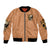 Sunflower Skull Bomber Jacket She Is Sunshine Mixed With A Little Hurricance - Wonder Print Shop