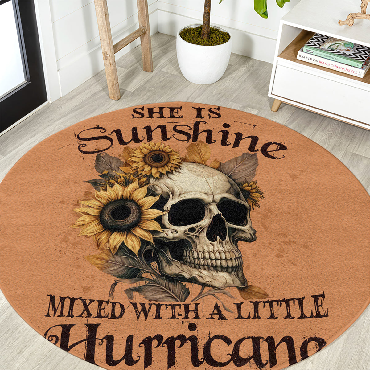 sunflower-skull-round-carpet-she-is-sunshine-mixed-with-a-little-hurricance