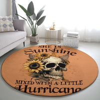 sunflower-skull-round-carpet-she-is-sunshine-mixed-with-a-little-hurricance