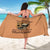 Sunflower Skull Sarong She Is Sunshine Mixed With A Little Hurricance - Wonder Print Shop